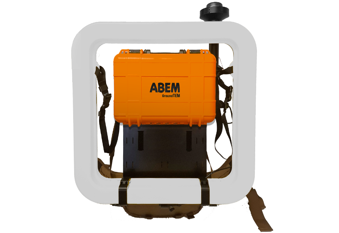 GroundTEM Trek Tx set folded