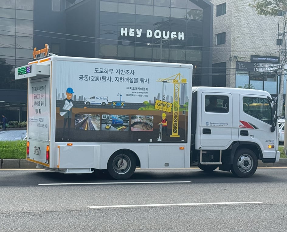 MIRA FLex on a minibus side